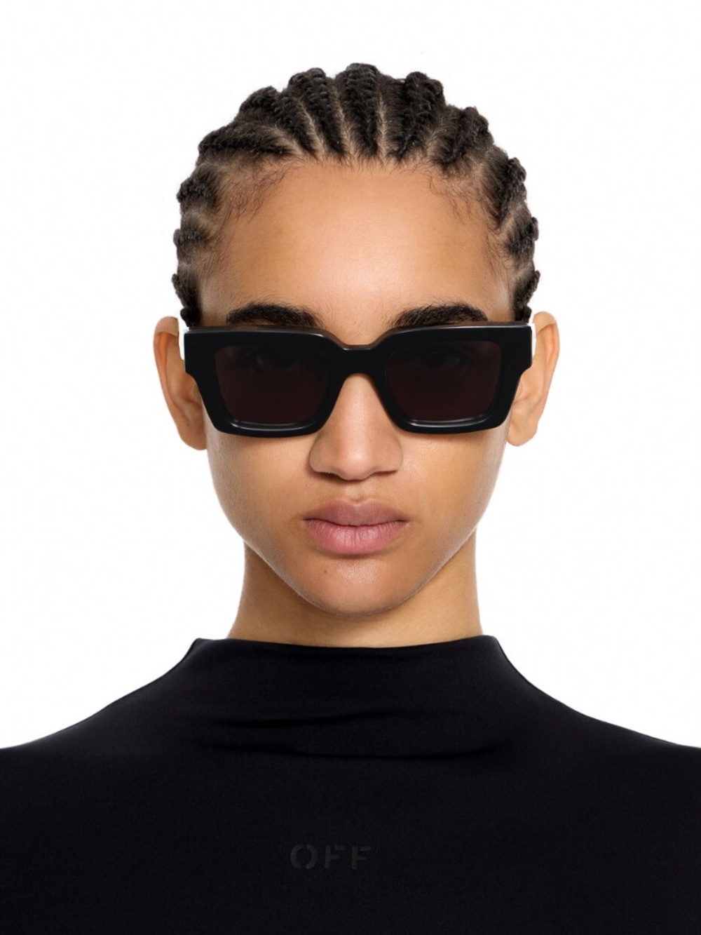 Virgil Sunglasses Bold Square & Classic Box, Case, Cloth, Blooklet, Tags, (UPC)